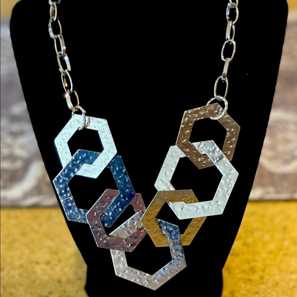 Silver Costume Jewelry Necklace
